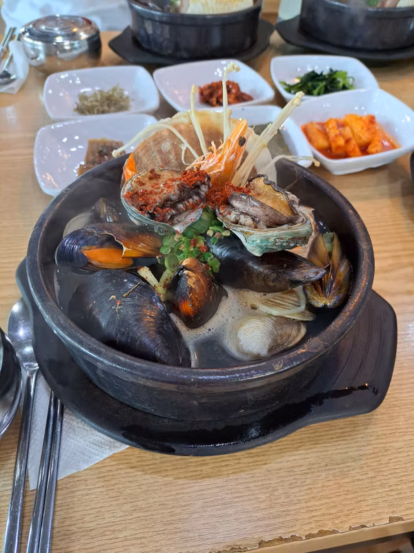 Seoul Private Tour - 	Abalone Seafood Stew