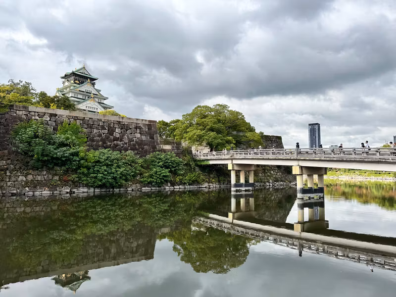 Osaka Private Tour - Retrospection from Paradise bridge_day
