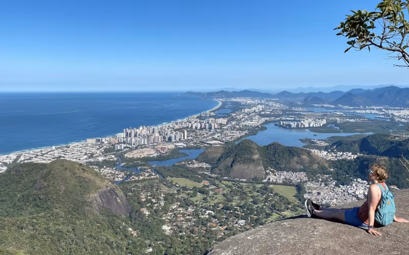 Rio de Janeiro Private Tour - Soaring views and vibrant skies at Pedra Bonita
