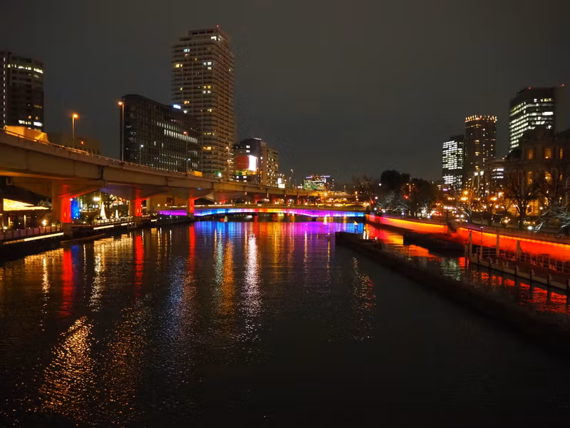Osaka Private Tour - Osaka's night view