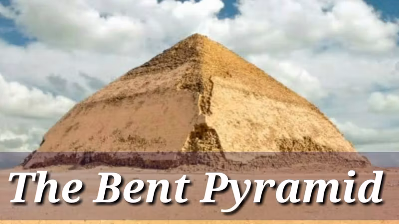 Cairo Private Tour - The Bent Pyramid
