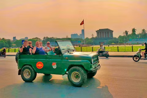 FULL DAY HANOI:  Signature Sights, Countryside Escape & Culinary Delight by Jeep (up to 6 pax)cover image