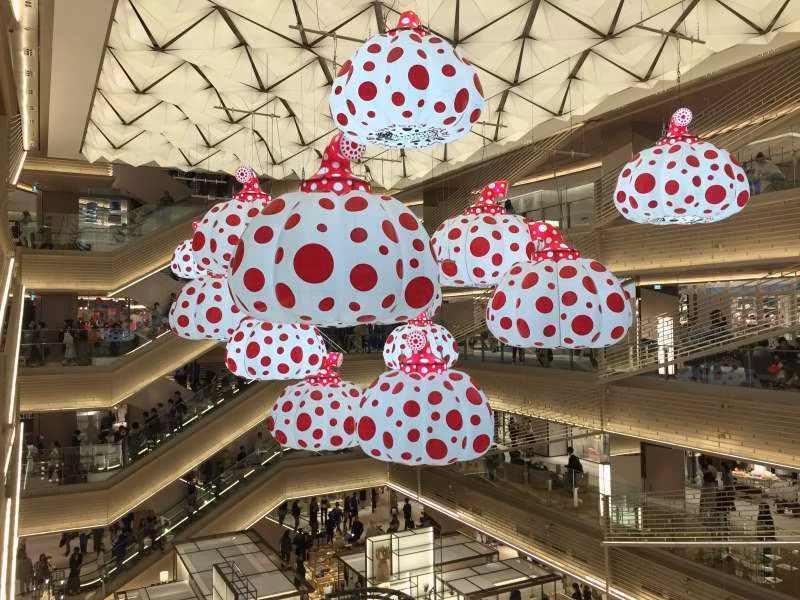 Tokyo Private Tour - Ginza Six, a shopping complex opened in April, 2017