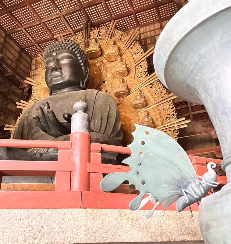 Nara Private Tour - Statue of Great Buddha in Todaiji Temple