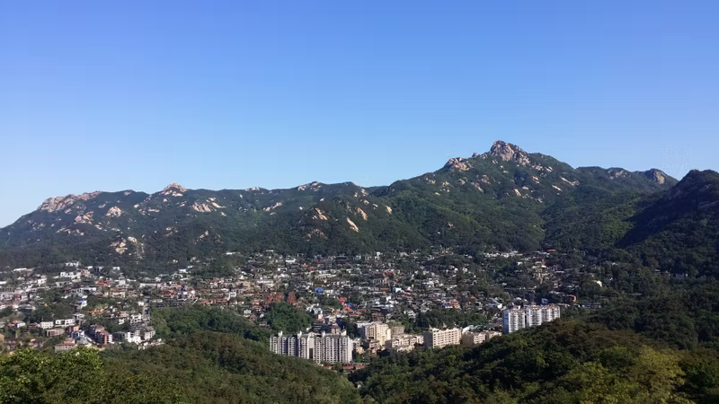 Seoul Private Tour - View from Bugaksan