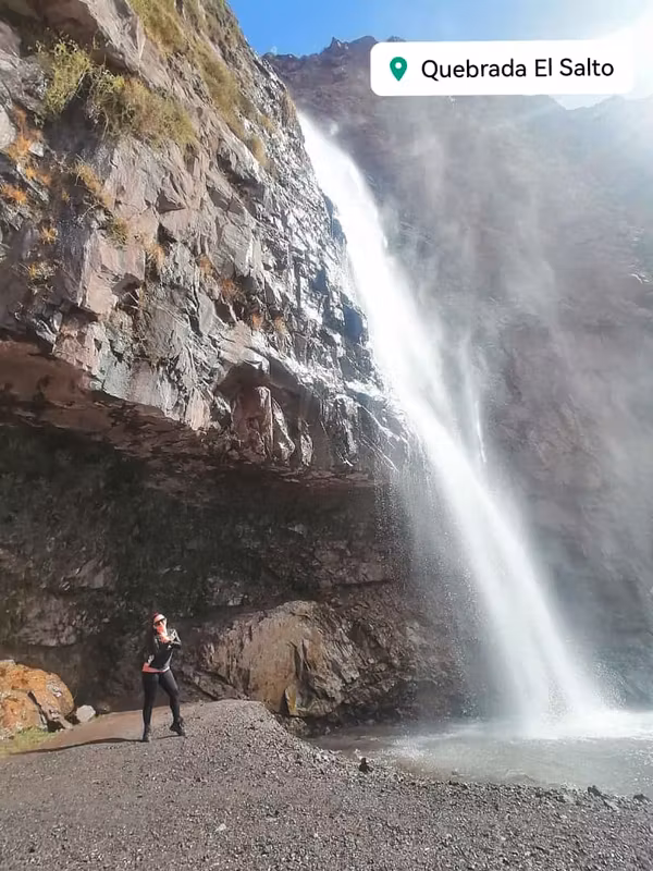 Santiago Private Tour - Queltehues Waterfall
