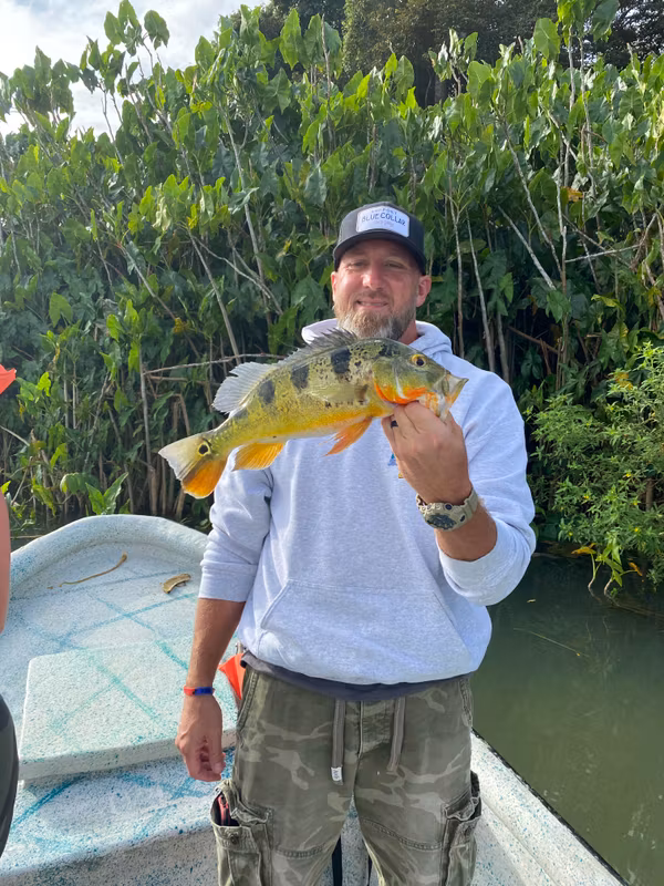 Panama City Private Tour - Angler with Peacock Bass