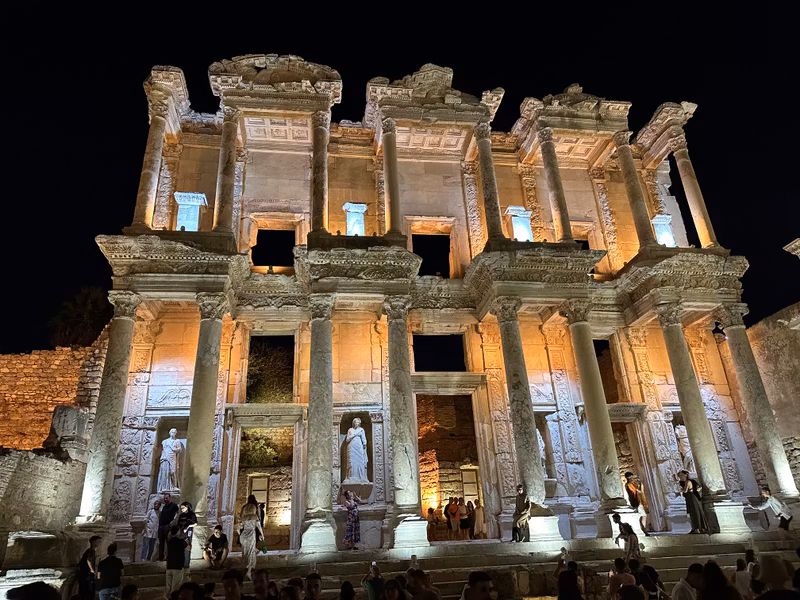 Izmir Private Tour - Library by Night