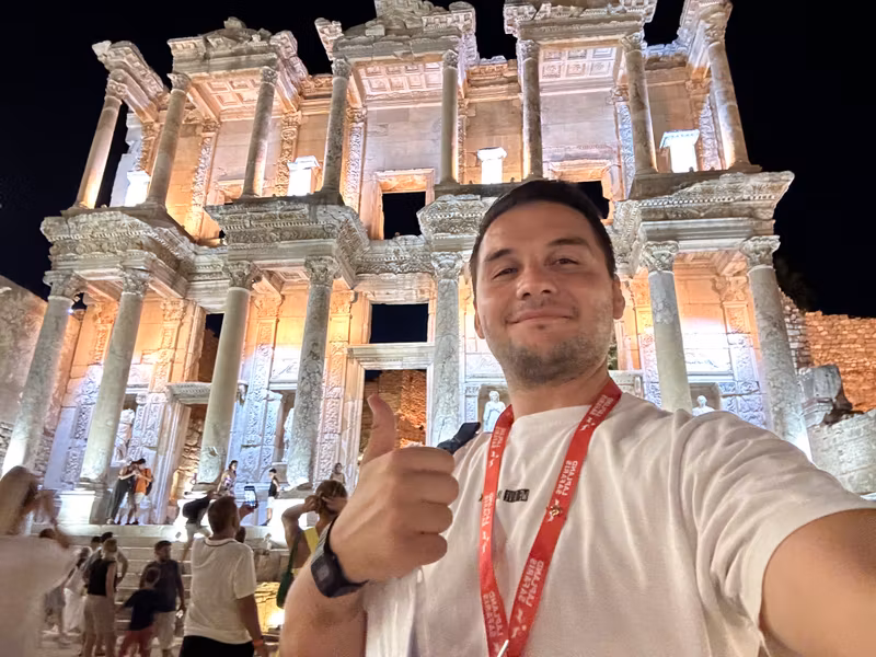 Izmir Private Tour - Library by Night