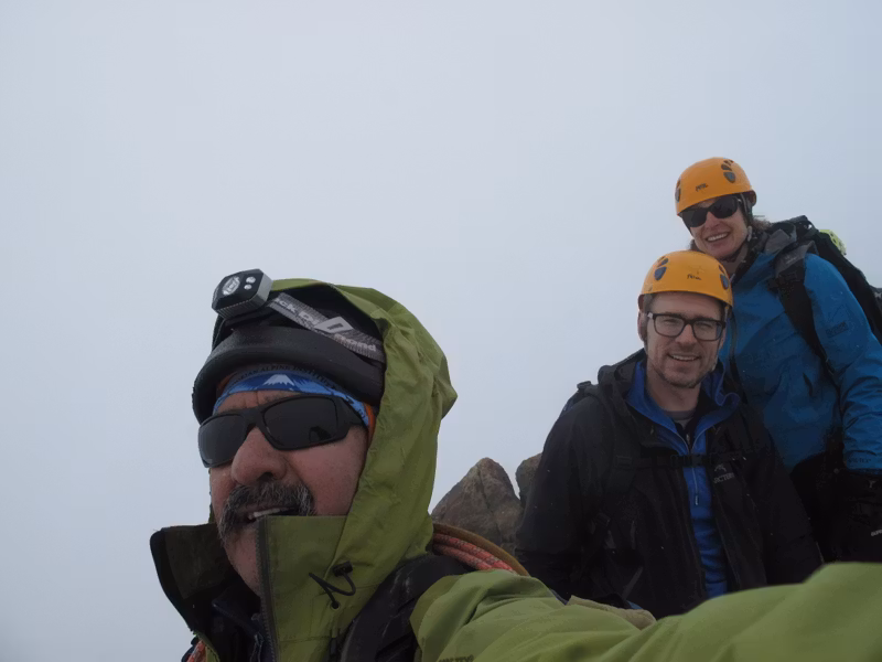 Pichincha Private Tour - Climbing a volcano with happy clients 