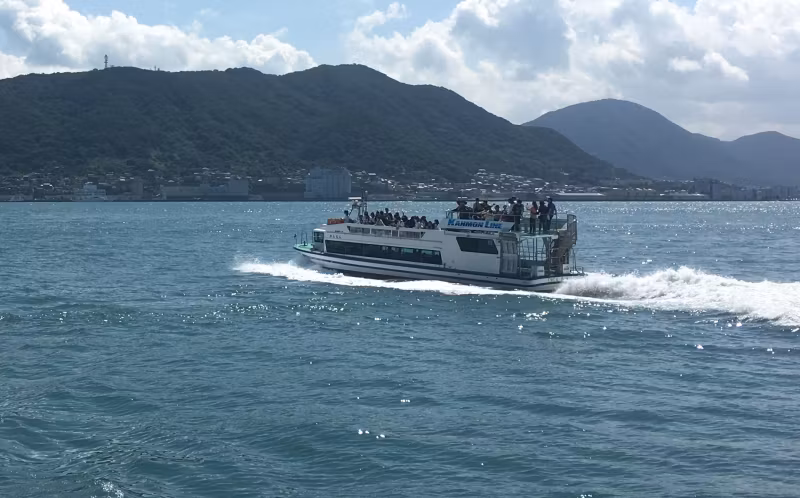 Fukuoka Private Tour - Mini ferry to the mainland of Japan, Shimonoseki city.