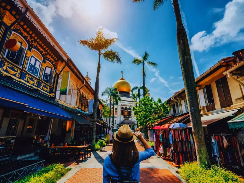 Singapore Private Tour - Kampong Glam in Sunny Singapore