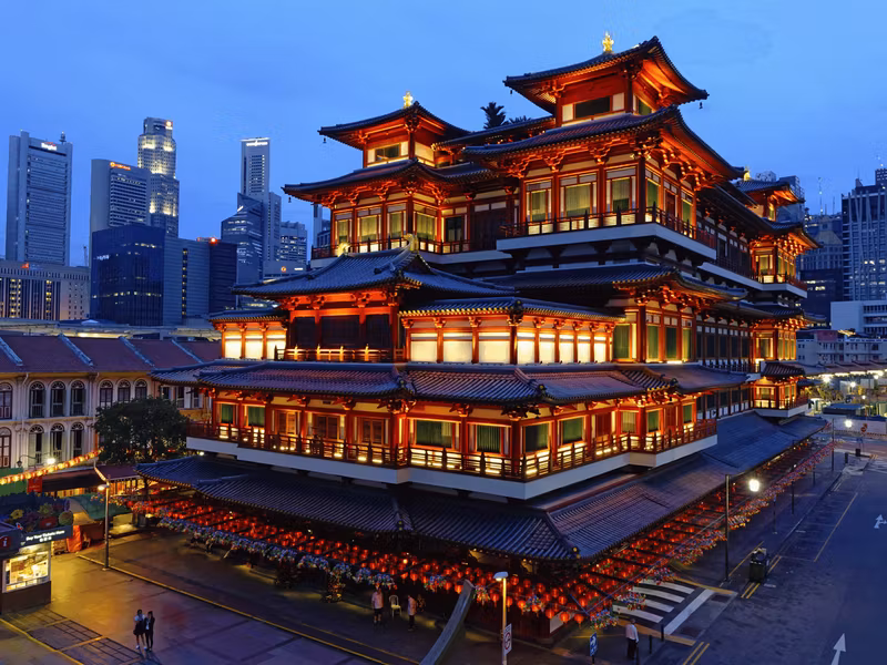Singapore Private Tour - Buddha Tooth Relic Temple