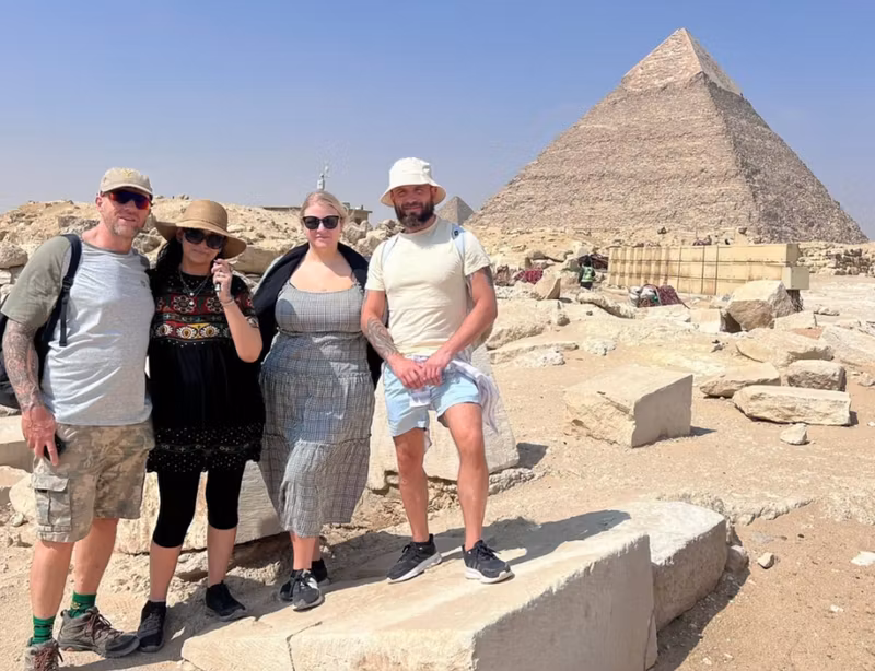 Giza Private Tour - At the Second Pyramid
