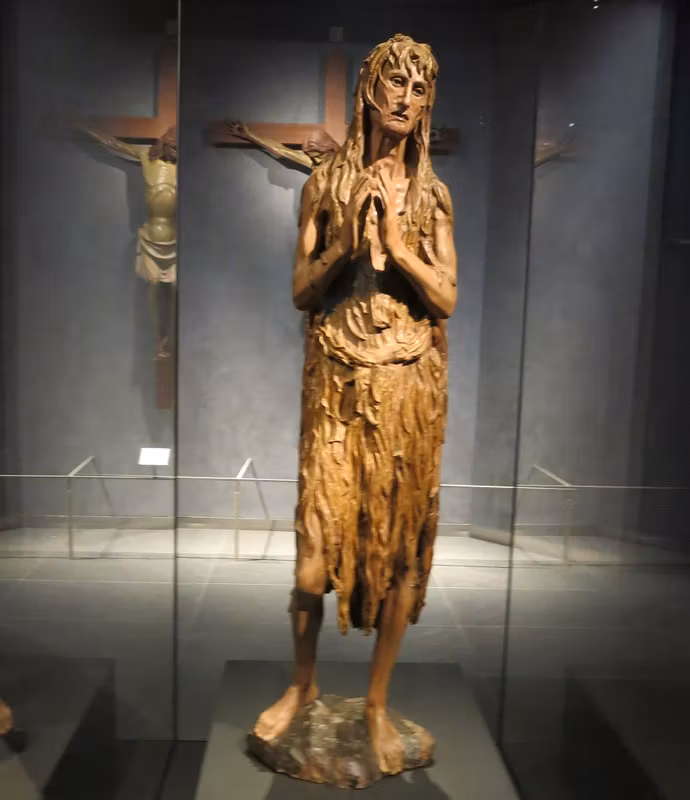 Florence Private Tour - Mary Magdalene by Donatello