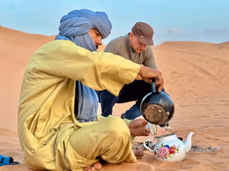 Ghardaia Private Tour - Sharing a deset tea ritual-connecting cultures over a steaming pot !, AIN LASSIG