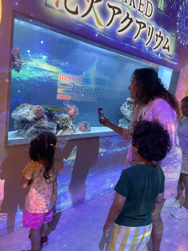 Tokyo Private Tour - Aqua Park Shinagawa