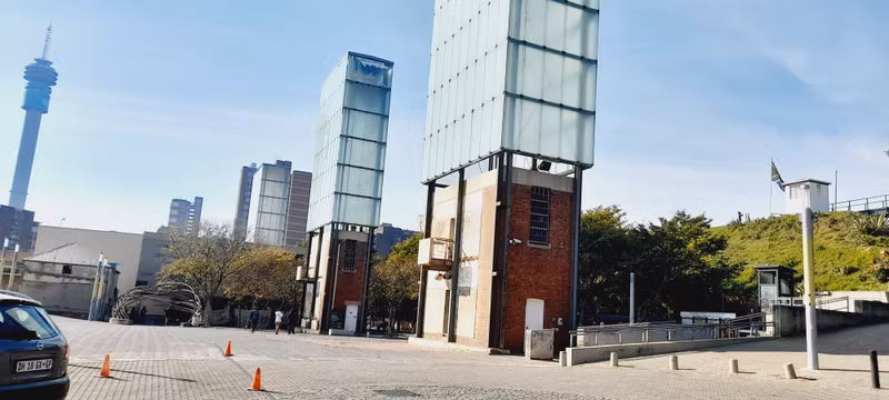 Johannesburg Private Tour - Awaiting trial prisoners building block