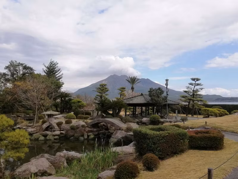 Kagoshima Private Tour - Sengan-en garden.