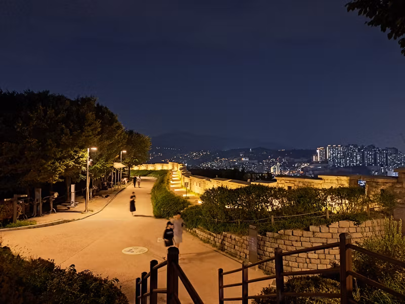 Seoul Private Tour - Seoul City Wall Night View