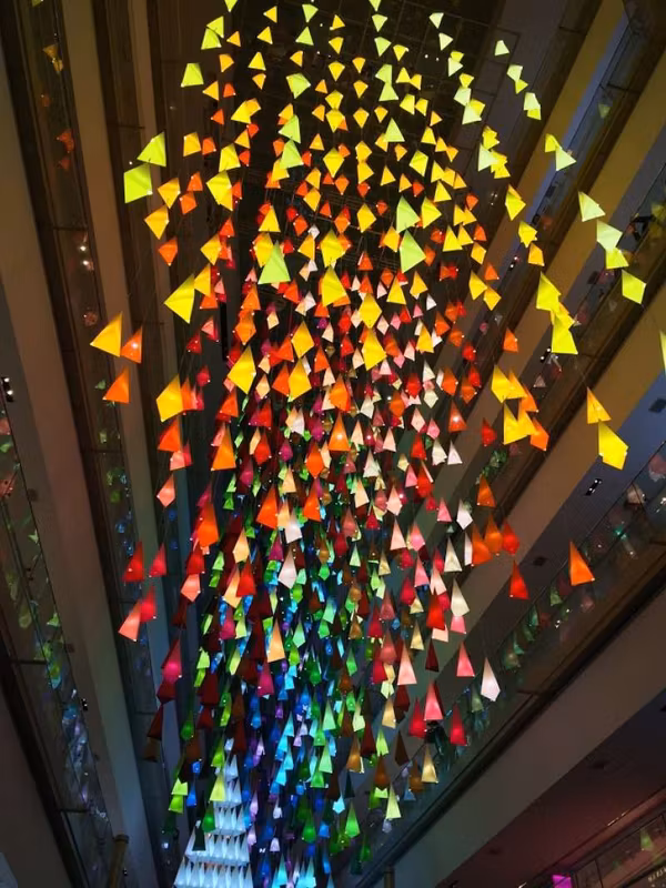 Tokyo Private Tour - Omotesando Hills: Christmas illumination