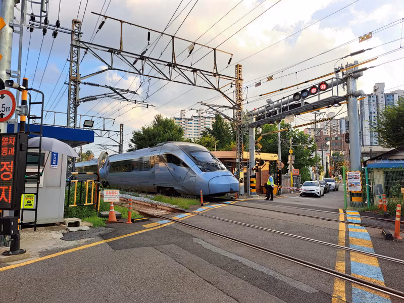 Seoul Private Tour - Ttaeng Ttaeng Street Railway area