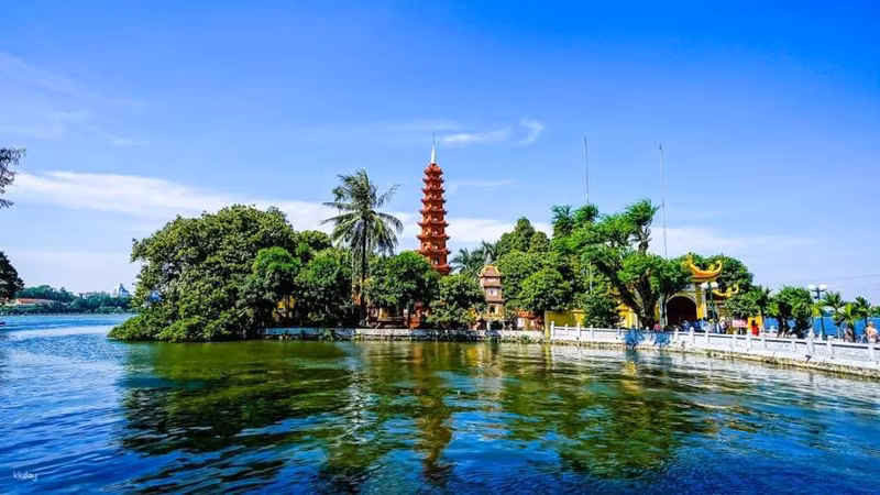Hanoi Private Tour - Tran Quoc oldest pagoda in Hanoi