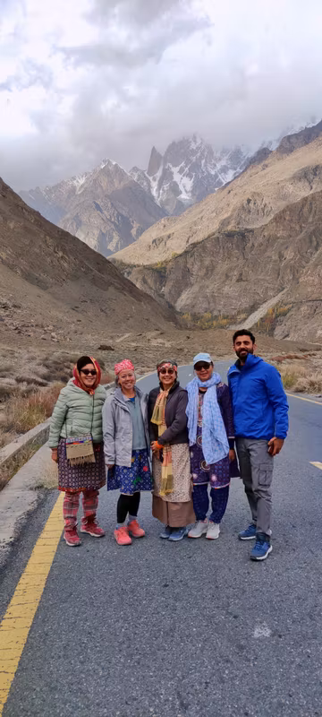 Islamabad Private Tour - Guest from Malaysia and Hongkong at karakoram Highway