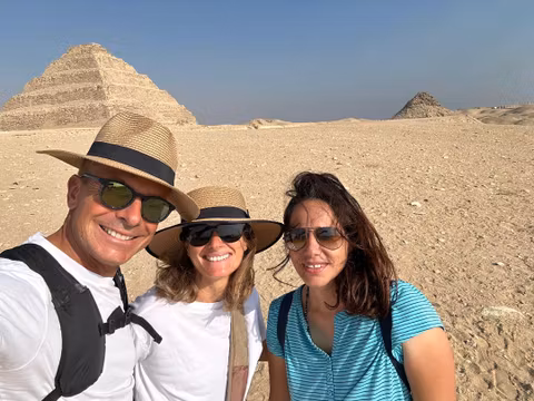 Giza Pyramids and Sakkara Pyramid Day tourcover image