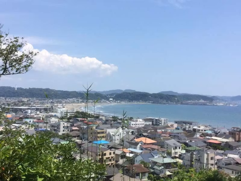 Kamakura Private Tour - You can view seashore at Hase Temple 