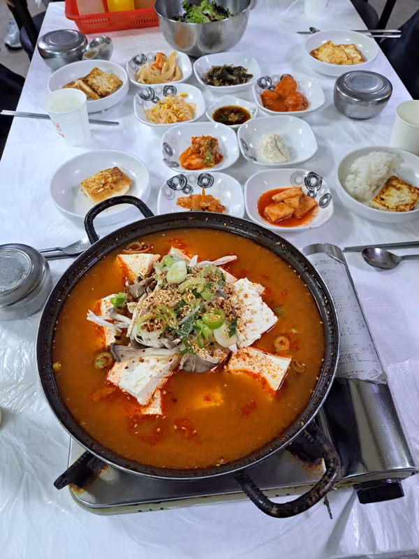 Seoul Private Tour - Tofu Jeongol