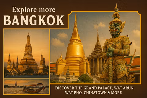 A Full-Day Cultural Tour of Bangkok’s Spiritual Iconscover image