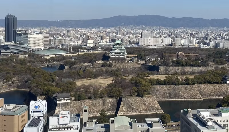 Osaka Private Tour - Osaka Castle on the hill