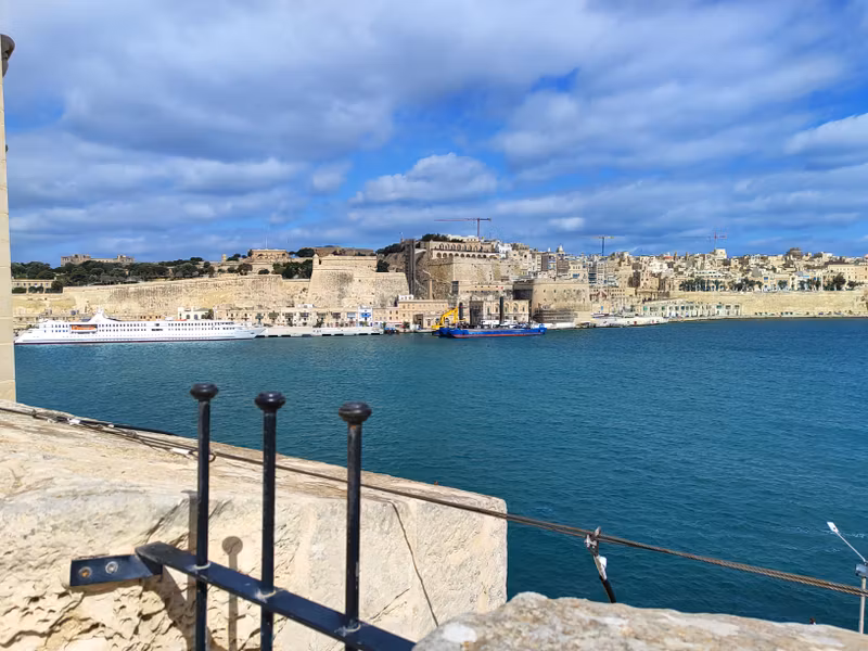 Malta Private Tour - View from Gardjola Gardens