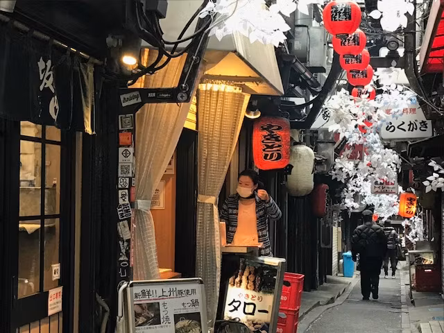 Tokyo Private Tour - Omoide Yokocho at Shinjuku
