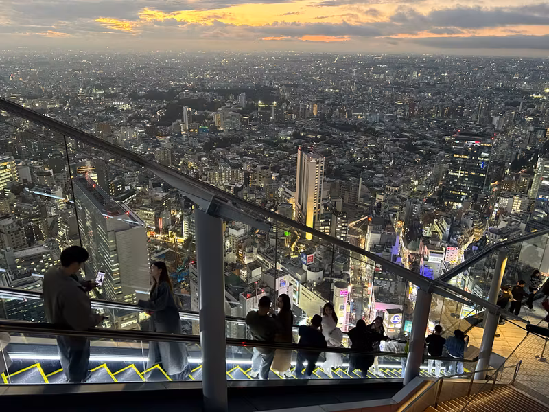 Tokyo Private Tour - (Option) I love SHIBUYA SKY