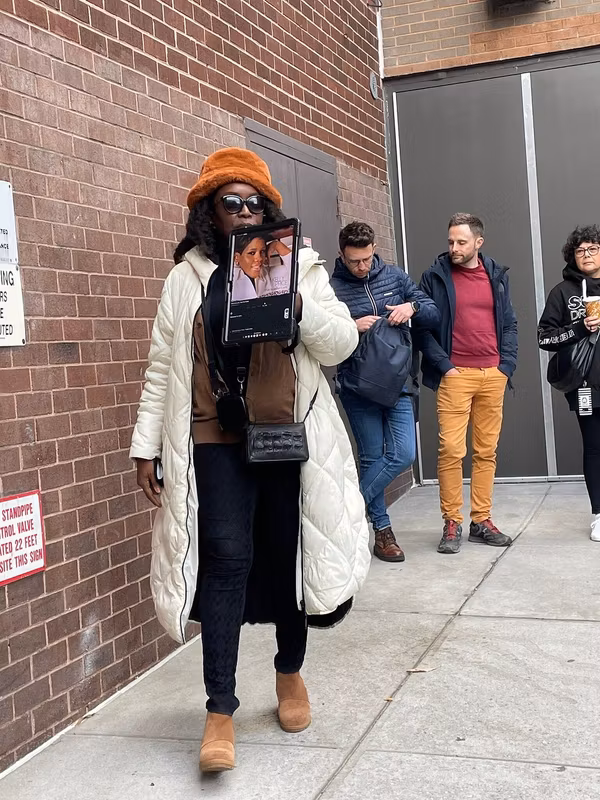 New York Private Tour - Our tour guide in Harlem