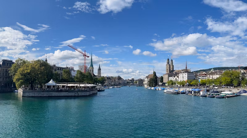 Zurich Private Tour - Down town Zurich, from the lake
