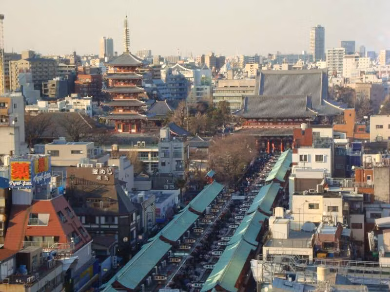 Tokyo Private Tour - Sensoji Temple and Nakamise  Street