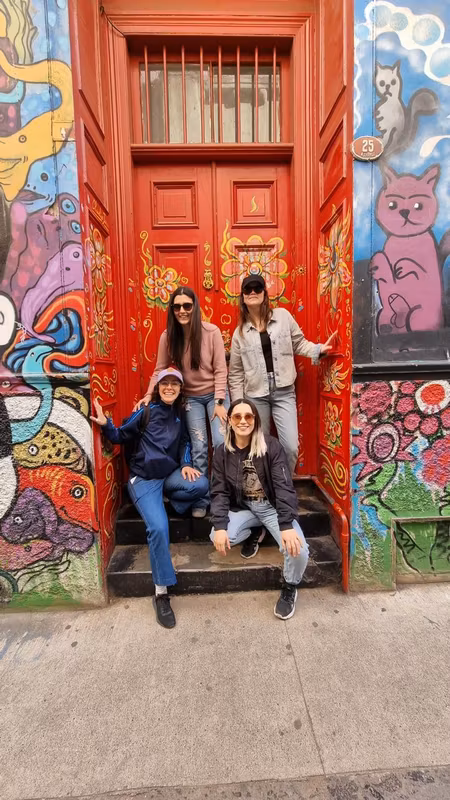 Valparaiso Private Tour - Puerta Roja, Pasaje Gálvez.