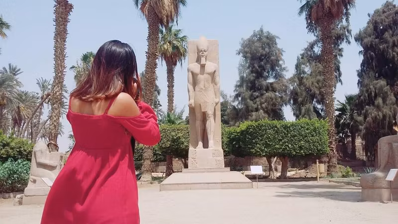 Cairo Private Tour - I love taking backward photos