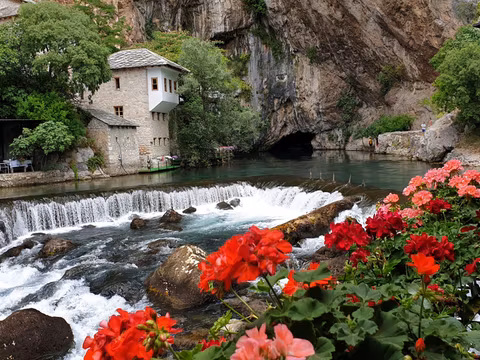 Full day tour Kravice waterfalls Stolac Počitelj Blagajcover image