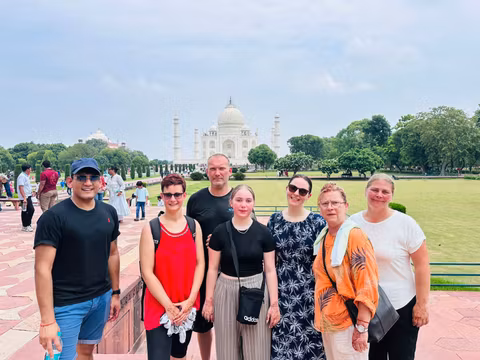 From Delhi: Taj Mahal & Agra Day Trip with Private Transfers (Sedan, SUV, Van upto 15pax)cover image
