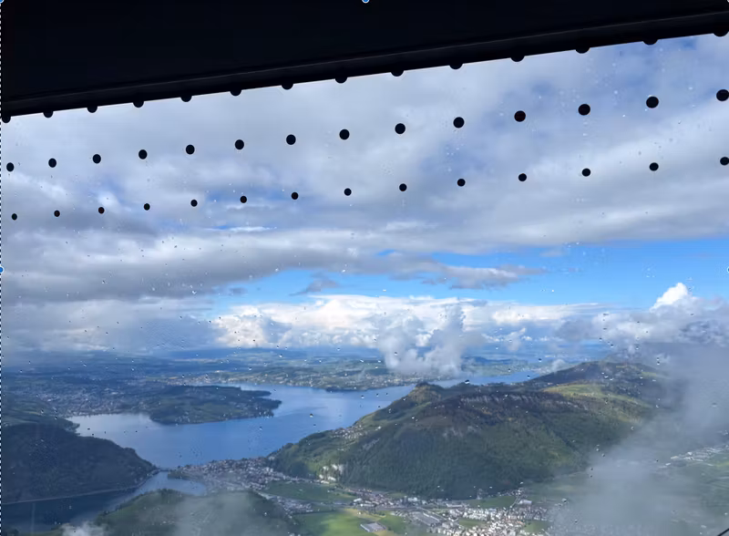 Lucerne Private Tour - View on Stanserhorn mountain