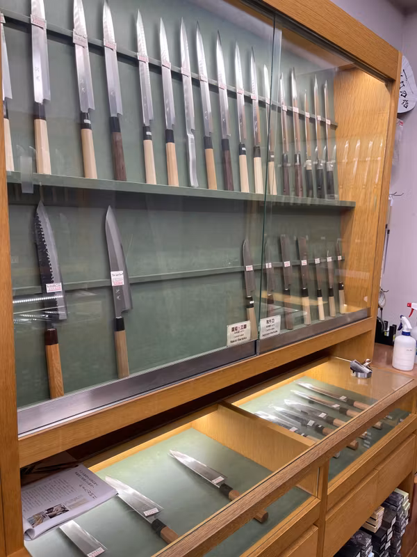 Yokohama Private Tour - Kitchen knives, Tsukiji