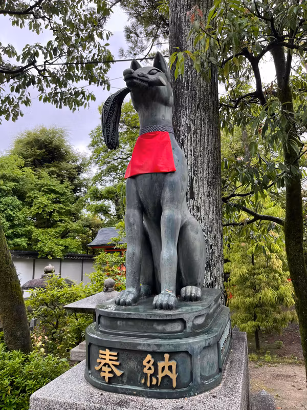 Kyoto Private Tour - Fox - the messenger of Inari deity