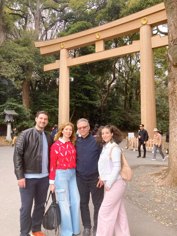 Tokyo Private Tour - Torii gates entrance to Meiji Jingu Shrine