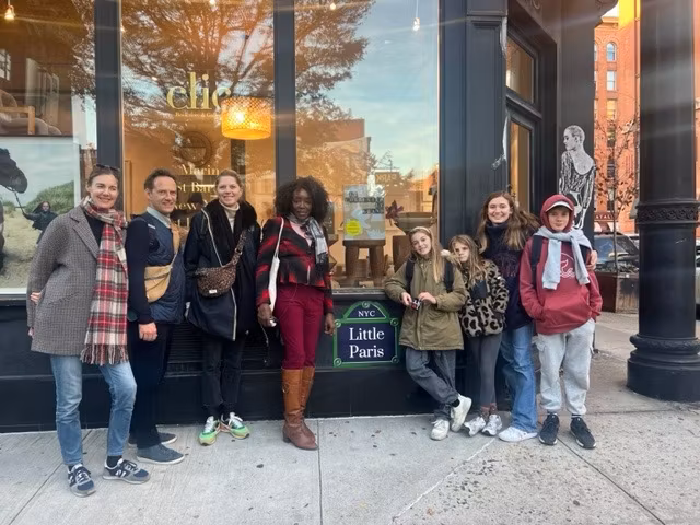 New York Private Tour - Our tour guide in Little Paris, Neighbourhood