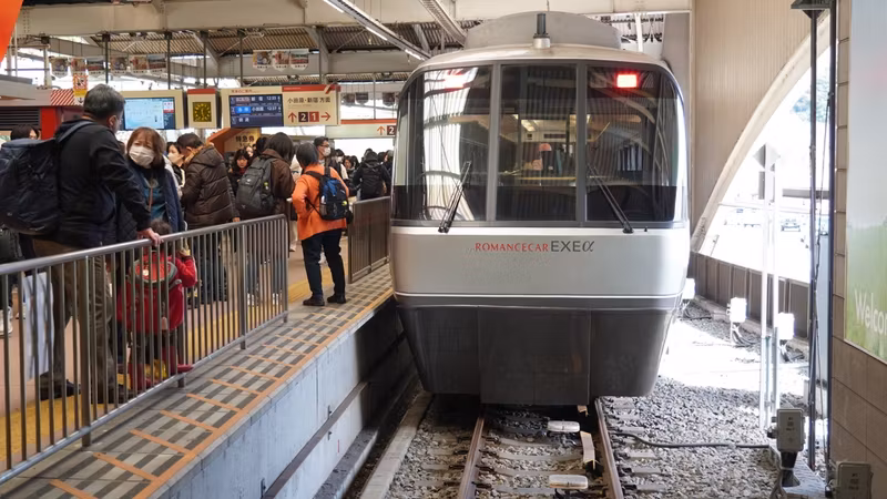 Tokyo Private Tour - The romancecar for Shinjuku
