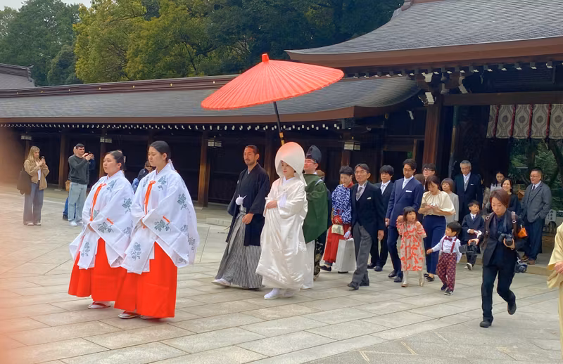 Tokyo Private Tour - A Shinto wedding at Meiji Shrine